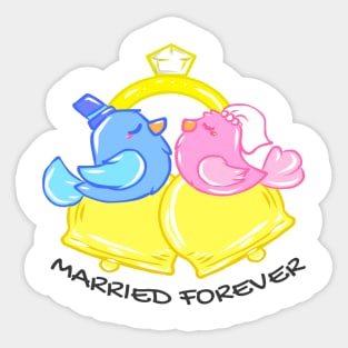 Wedding marriage marriage marriage married Sticker